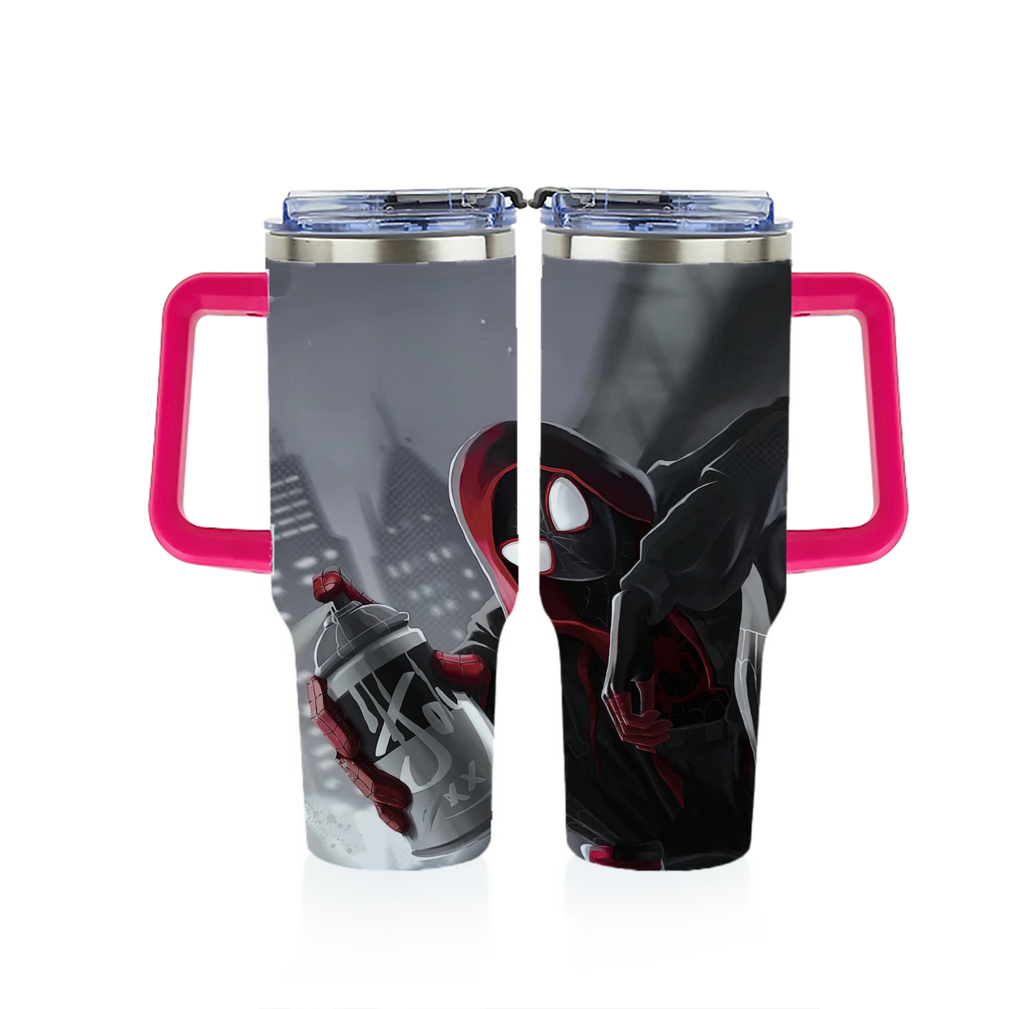 Spider Man スパイダーマン 1200ｍLフルプリント車用タンブラー
